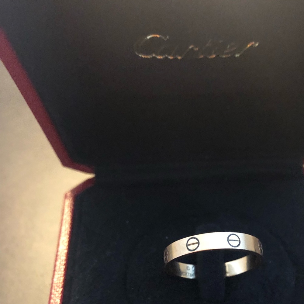 Cartier Leve Rose Pink (Love) Ring